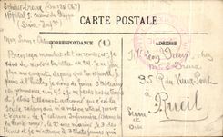 CPA Dieppe el castillo viejo y el St Remy de la torre