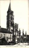 CPA Saint Pere Sous Vezelay l'Eglise le Prtail 
