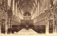 Estribillo de Sainte Cecile de la catedral de CPA Albi