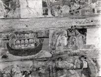 Photo St Savin Vienne Fresques Arche de Noe