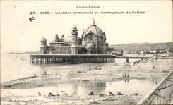 CPA Nice the Pier Walk And the Mouth Of the Spangle