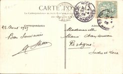 CPA Nice the Pier Walk And the Mouth Of the Spangle