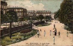 CPA Bordeaux Le Jardin Public L'Allee De La Terrasse