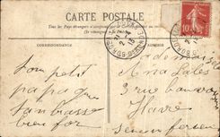 CPA Bordeaux Le Jardin Public L'Allee De La Terrasse