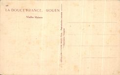 CPA Soft France Rouen Old women Houses