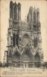 CPA Cathedral Of Rheims Notre Dame