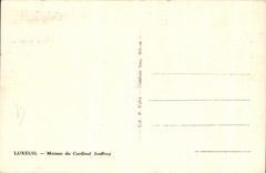 CPA Luxeuil House of the Jouffroy Cardinal