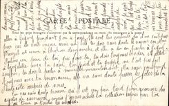 CPA Trawl-net On the Saone Carnival 1913 With the country of Chrysanthemums TOP