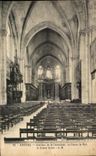 CPA Angers Interieur de la Cathedrale la Chaire le Grand Autel