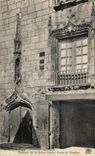 CPA Saumur Chateau de la Reine Cecile Porte et Fenetre