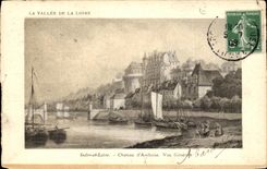 CPA La Vallee De La Loire Chateau D'amboise Vue Generale