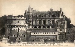 CPA Amboise Le chateau Bati Par Charles VIII Et Louis XII
