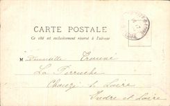 CPA Amboise La tour De l'Horloge
