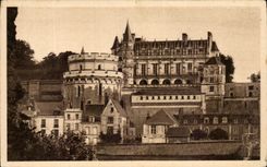 CPA La Douce France Chateaux De La Loire Chateau d'Amboise Vue Generale