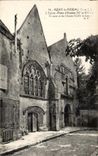 CPA Azay la cortina la puerta principal de la iglesia
