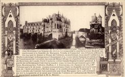 CPA Chenonceaux the Current Castle built By Thomas Bohier