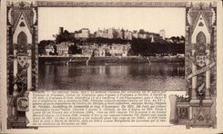 CPA Chinon the Castle