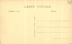 CPA Chinon the Castle Overall picture