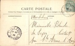 CPA Chinon Castle the Tower of Boissy