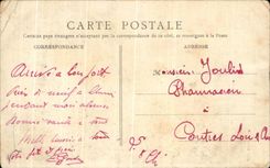 CPA Chinon Hurdy-gurdy House street Voltaire