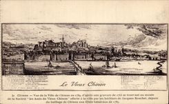 CPA Chinon Seen of the Town of Chinon in according to General of finding