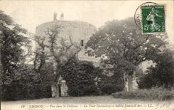 CPA Chinon Seen In the Castle the Ducoudray Tower or Lived Jeanne d' Arc