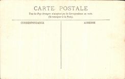 CPA Langeais el castillo el interior del ataque frontal la parte correcta