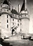 CPA Loire ch4ateau Langeais el castillo y el puerto