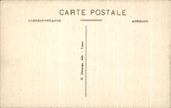 CPA Langeais el castillo la iglesia