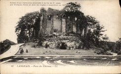 Parque de CPA Langeais del castillo