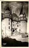 CPA Langeais la entrada del castillo