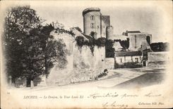 CPA Loches Le Donjon La Tour Louis XI