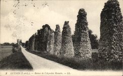 CPA Luynes Ruins Of the Romain Aqueduct
