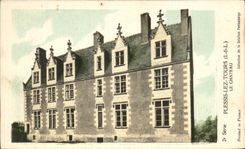 CPA Plessis Lez Tours the Castle