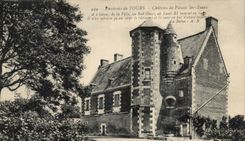 CPA Environs de Tours Chateau de Plessis les Tours 