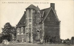 CPA Plessis les Tours Chateau de Louis XI