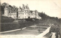 CPA Usse la Chateau et le parc Vue generale