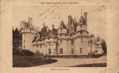 CPA Les Chateaux De France Usse 