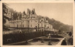 CPA La Douce France Chateaux de la Loire Chateau de Rigny Usse Vue d'ensemble
