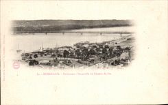 CPA Bordeaux Panorama Paserelle Du chemin de fer