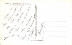 CPSM Bordeaux La Place Gambetta