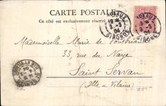 CPA La Place de la Comedie Bordeaux