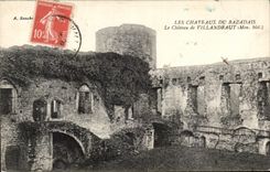 CPA Castles Of Bazadais the Castle of Villandraut