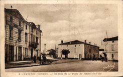 CPA Castres a corner of the Place of the Town hall