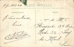 CPA Collection Camp of Ruchard View of the Militaria Tents