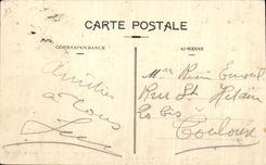 CPA Mazeres Close Langon Castle of Roquetaillade