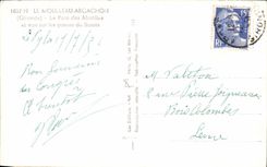 CPA Le Moulleau Arcachon Le parc des Abatilles et Vue sur les passes du bassin