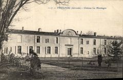 CPA Preignac Castle the Mountain