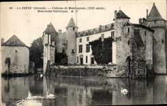 CPA Brede Castle De Montesquieu Historic building Swan