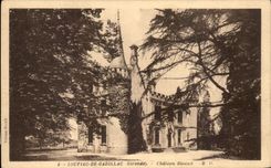 CPA Loupiac de Cadillac Ricaud Castle